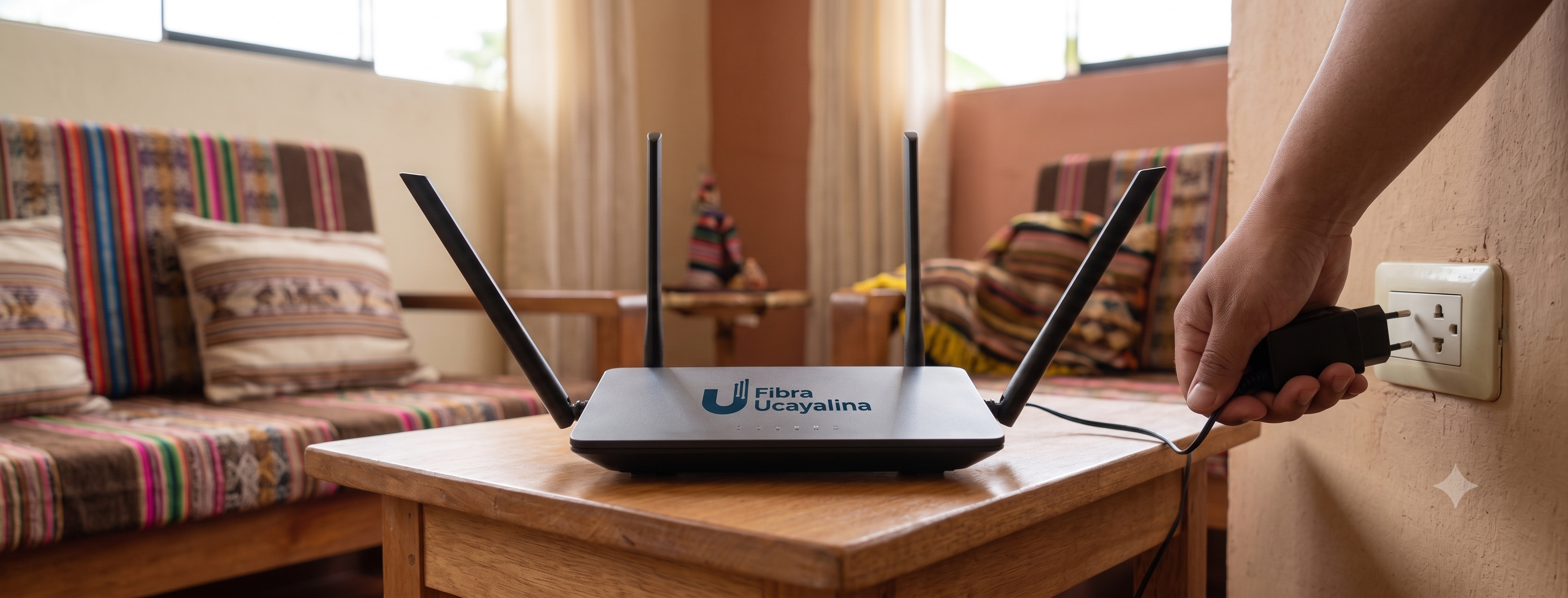 Desenchufar router